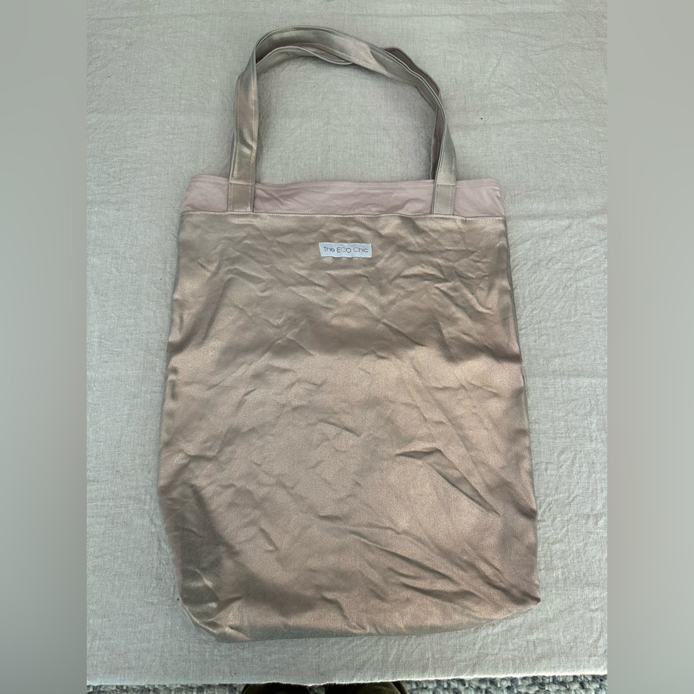 Eco Chic tote, rose gold